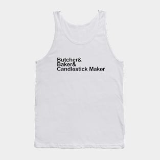 Rub a Dub Dub, Black Tank Top